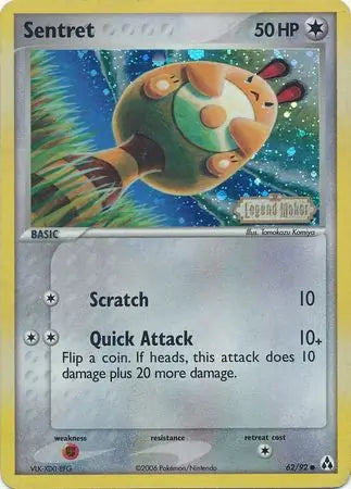 Sentret 62/92 (Legend Maker)  - Reverse Holofoil | Good Games Adelaide SA
