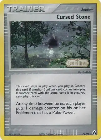 Cursed Stone 72/92 (Legend Maker)  - Reverse Holofoil | Good Games Adelaide SA