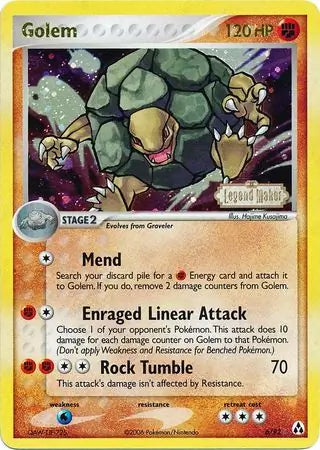 Golem 6/92 (Legend Maker)  - Reverse Holofoil | Good Games Adelaide SA