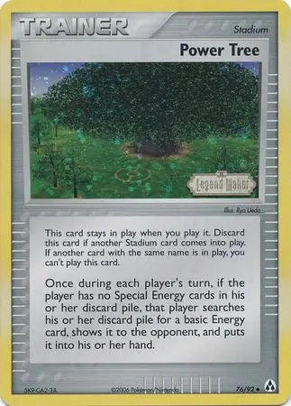 Power Tree 76/92 (Legend Maker)  - Reverse Holofoil | Good Games Adelaide SA