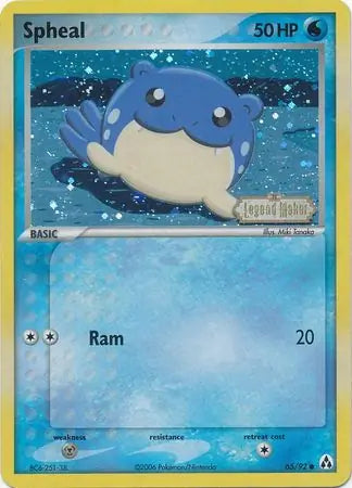 Spheal 65/92 (Legend Maker)  - Reverse Holofoil | Good Games Adelaide SA