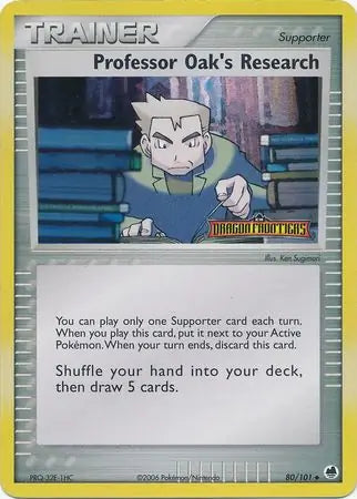 Professor Oak's Research 80/101 (Dragon Frontiers)  - Reverse Holofoil | Good Games Adelaide SA