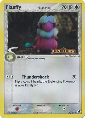 Flaaffy Delta Species 30/101 (Dragon Frontiers)  - Reverse Holofoil | Good Games Adelaide SA
