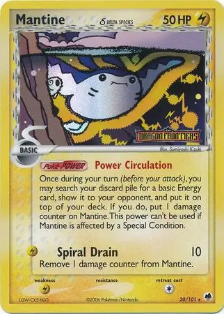 Mantine Delta Species 20/101 (Dragon Frontiers)  - Reverse Holofoil | Good Games Adelaide SA