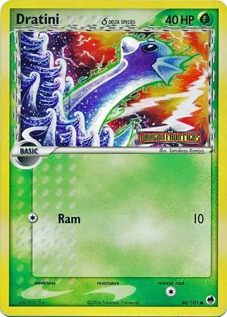 Dratini Delta Species 46/101 (Dragon Frontiers)  - Reverse Holofoil | Good Games Adelaide SA