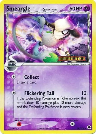 Smeargle Delta Species 39/101 (Dragon Frontiers)  - Reverse Holofoil | Good Games Adelaide SA