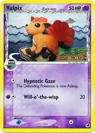 Vulpix Delta Species 70/101 (Dragon Frontiers)  - Reverse Holofoil | Good Games Adelaide SA