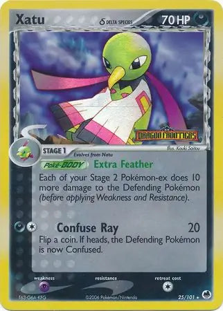 Xatu Delta Species 25/101 (Dragon Frontiers)  - Reverse Holofoil | Good Games Adelaide SA