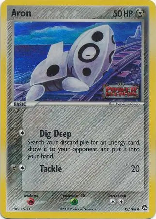 Aron 42/108 (Power Keepers)  - Reverse Holofoil | Good Games Adelaide SA