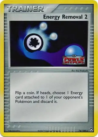 Energy Removal 2 74/108 (Power Keepers)  - Reverse Holofoil | Good Games Adelaide SA