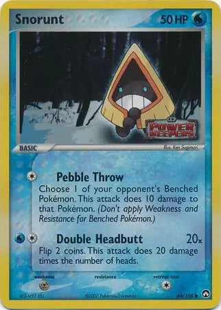 Snorunt 64/108 (Power Keepers)  - Reverse Holofoil | Good Games Adelaide SA
