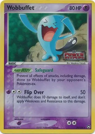 Wobbuffet 24/108 (Power Keepers)  - Reverse Holofoil | Good Games Adelaide SA