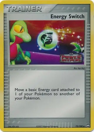 Energy Switch 75/108 (Power Keepers)  - Reverse Holofoil | Good Games Adelaide SA