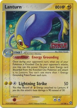 Lanturn 15/108 (Power Keepers)  - Reverse Holofoil | Good Games Adelaide SA