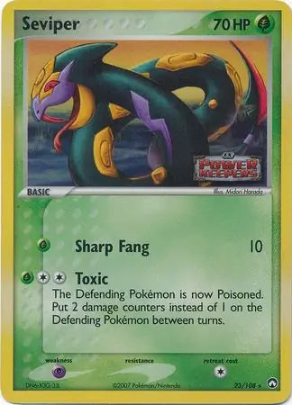 Seviper 23/108 (Power Keepers)  - Reverse Holofoil | Good Games Adelaide SA