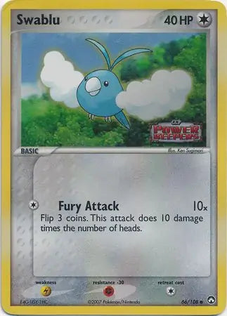 Swablu 66/108 (Power Keepers)  - Reverse Holofoil | Good Games Adelaide SA