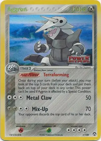 Aggron 1/108 (Power Keepers)  - Reverse Holofoil | Good Games Adelaide SA
