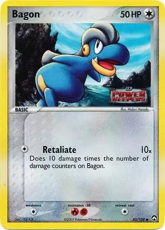 Bagon 43/108 (Power Keepers)  - Reverse Holofoil | Good Games Adelaide SA