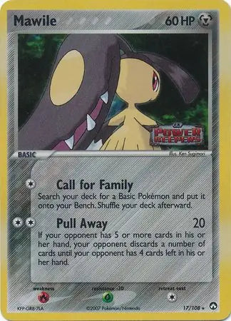 Mawile 17/108 (Power Keepers)  - Reverse Holofoil | Good Games Adelaide SA
