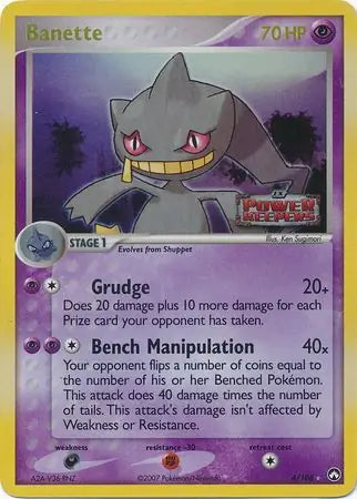 Banette 4/108 (Power Keepers)  - Reverse Holofoil | Good Games Adelaide SA