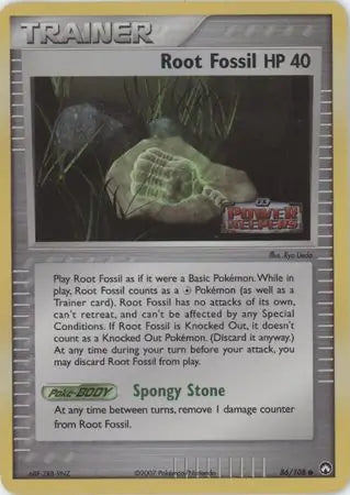 Root Fossil 86/108 (Power Keepers)  - Reverse Holofoil | Good Games Adelaide SA