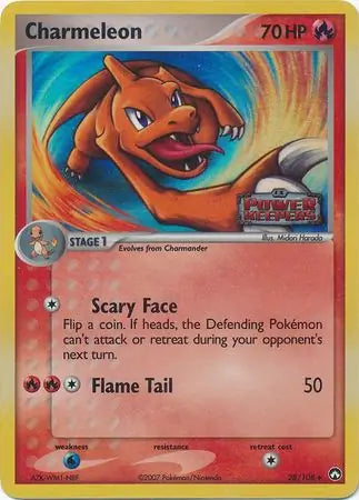 Charmeleon 28/108 (Power Keepers)  - Reverse Holofoil | Good Games Adelaide SA