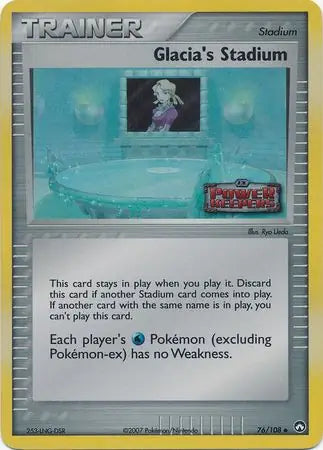 Glacias Stadium 76/108 (Power Keepers)  - Reverse Holofoil | Good Games Adelaide SA