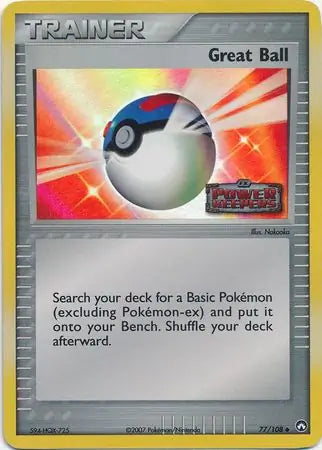Great Ball 77/108 (Power Keepers)  - Reverse Holofoil | Good Games Adelaide SA