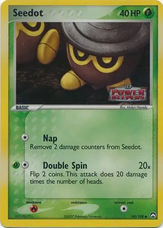 Seedot 60/108 (Power Keepers)  - Reverse Holofoil | Good Games Adelaide SA