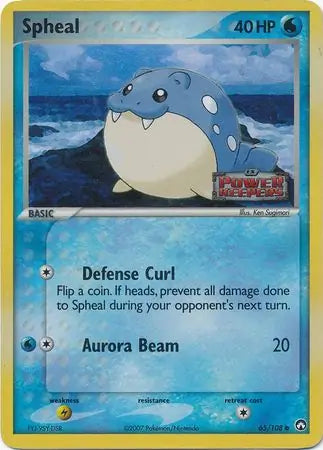 Spheal 65/108 (Power Keepers)  - Reverse Holofoil | Good Games Adelaide SA