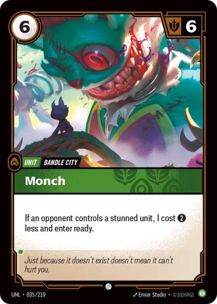 Monch 35/219 (Unleashed)  - Foil | Good Games Adelaide SA