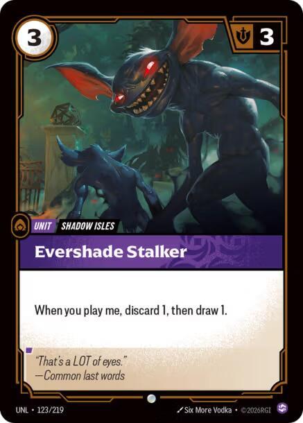 Evershade Stalker 123/219 (Unleashed)  | Good Games Adelaide SA