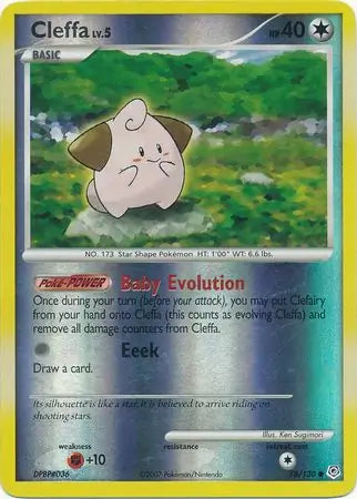 Cleffa 78/130 (Diamond and Pearl)  - Reverse Holofoil | Good Games Adelaide SA