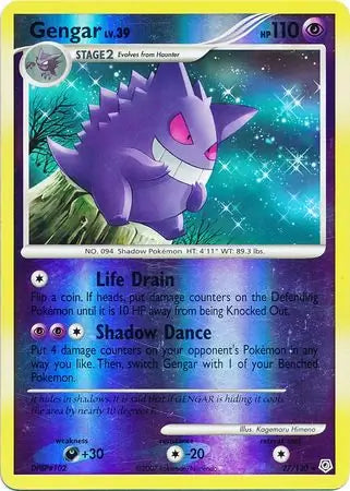 Gengar 27/130 (Diamond and Pearl)  - Reverse Holofoil | Good Games Adelaide SA