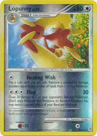 Lopunny 30/130 (Diamond and Pearl)  - Reverse Holofoil | Good Games Adelaide SA