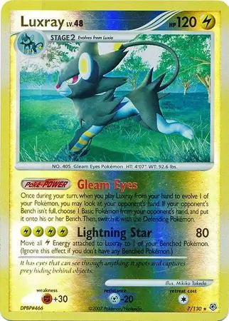 Luxray 7/130 (Diamond and Pearl)  - Reverse Holofoil | Good Games Adelaide SA