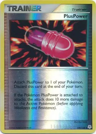 PlusPower 109/130 (Diamond and Pearl)  - Reverse Holofoil | Good Games Adelaide SA