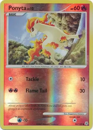 Ponyta 94/130 (Diamond and Pearl)  - Reverse Holofoil | Good Games Adelaide SA