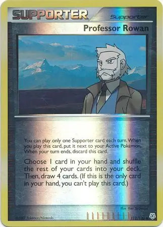 Professor Rowan 112/130 (Diamond and Pearl)  - Reverse Holofoil | Good Games Adelaide SA