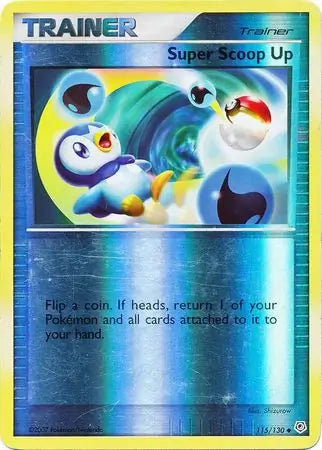 Super Scoop Up 115/130 (Diamond and Pearl)  - Reverse Holofoil | Good Games Adelaide SA