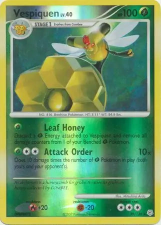 Vespiquen 39/130 (Diamond and Pearl)  - Reverse Holofoil | Good Games Adelaide SA