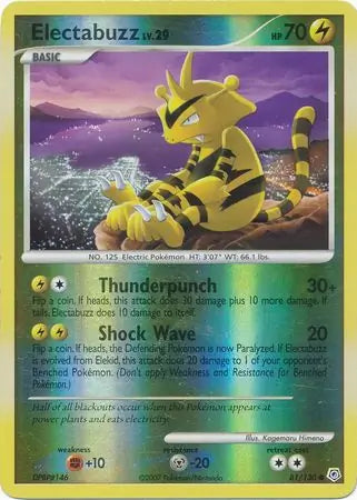 Electabuzz 81/130 (Diamond and Pearl)  - Reverse Holofoil | Good Games Adelaide SA
