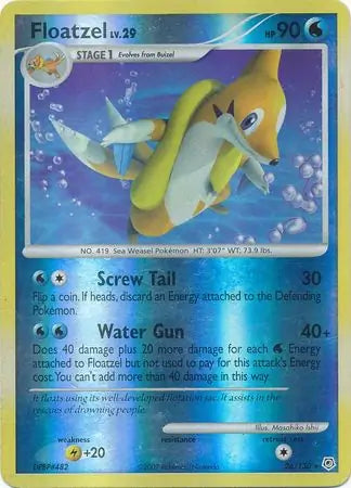 Floatzel 26/130 (Diamond and Pearl)  - Reverse Holofoil | Good Games Adelaide SA