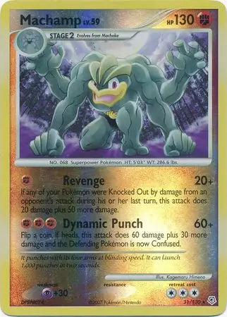 Machamp 31/130 (Diamond and Pearl)  - Reverse Holofoil | Good Games Adelaide SA