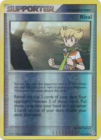 Rival 113/130 (Diamond and Pearl)  - Reverse Holofoil | Good Games Adelaide SA