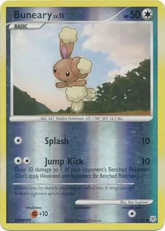 Buneary 73/130 (Diamond and Pearl)  - Reverse Holofoil | Good Games Adelaide SA