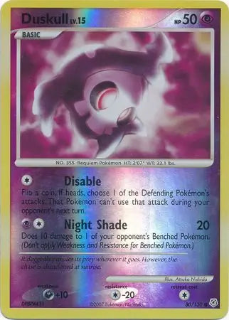Duskull 80/130 (Diamond and Pearl)  - Reverse Holofoil | Good Games Adelaide SA