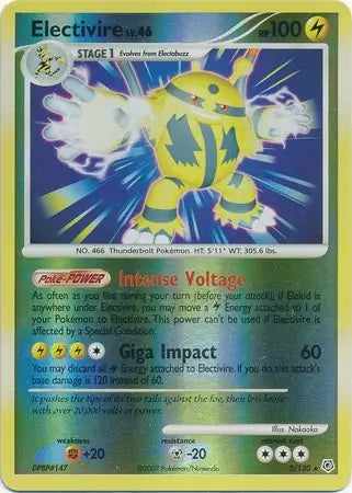 Electivire 3/130 (Diamond and Pearl)  - Reverse Holofoil | Good Games Adelaide SA