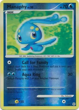 Manaphy 9/130 (Diamond and Pearl)  - Reverse Holofoil | Good Games Adelaide SA