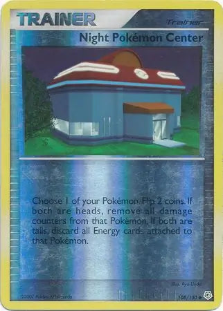 Night Pokemon Center 108/130 (Diamond and Pearl)  - Reverse Holofoil | Good Games Adelaide SA